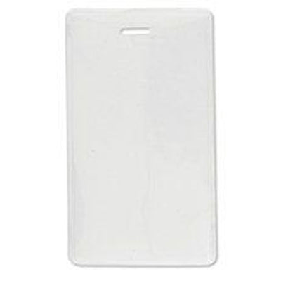 Frosted-Back Flexible Vinyl Vertical Proximity Card Holder 1840-5055