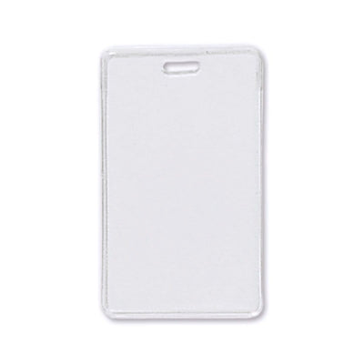 Clear Vinyl Anti-Static Vertical Proximity Badge Holder 1840-5061