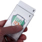 Frosted Vertical Rigid 2-Card Access Card Dispenser (1840-6550)