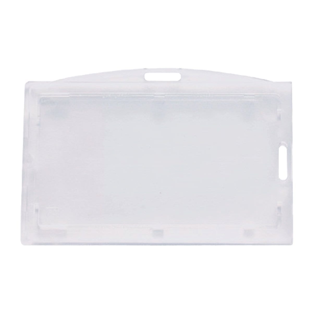 Clear Horizontal Locking Plastic Card Holder (P/N 1840-6610) 1840-6610