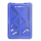 Metallic Blue Three Card Vertical ID Badge Holder B-Holder (Holds up to 3 ID Badges) 1840-6662