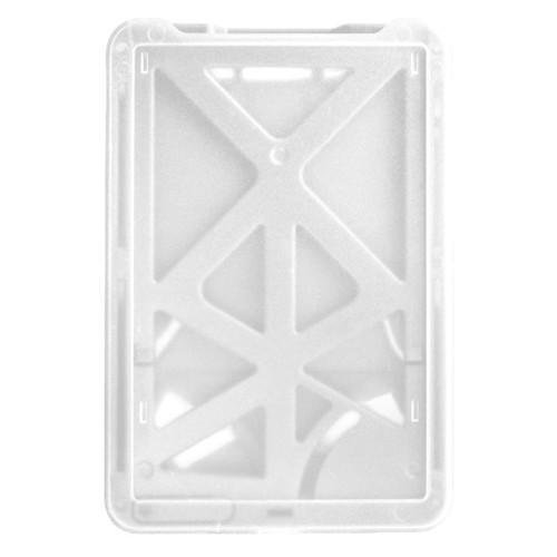 White Three Card Vertical ID Badge Holder B-Holder (Holds up to 3 ID Badges) 1840-6668