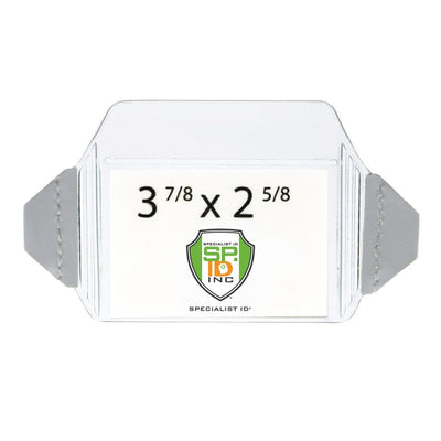 Clear Over Size Vinyl Horizontal Arm Band Badge Holder (P/N 1840-7100)