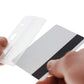 Frosted Rigid Plastic Horizontal Half Card Holder (1840-8000) 1840-8000