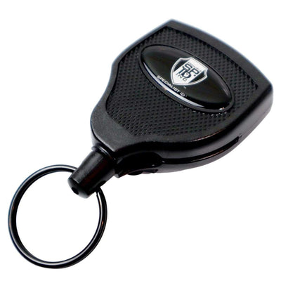 Super Heavy Duty Retractable Keychain - 8oz or 10 Keys - Durable 48” (4 Ft) Kevlar Lanyard