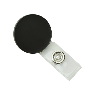 Round Black Logo Non-Retractable Reel (P/N 2105-4001)