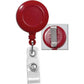 Red Badge Reel with Belt Clip (P/N 2120-303X) 2120-3036