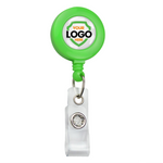 Neon Custom Badge Reel With Belt Clip (P/N 2120-308X) - Add Your Logo