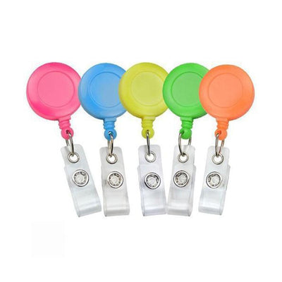 Neon Badge Reel with Belt Clip and Strap (2120-308X)