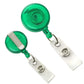Translucent Green Translucent Retractable Badge Reel With Belt Clip (P/N 2120-360X) 2120-3604