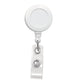 White Badge Reel With Spring Clip (2120-470X) 2120-4708