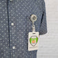 Translucent Retractable Badge Reel with Non-Swivel Spring Clip (P/N 2120-473X)