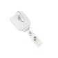 White B-REEL Badge Reel with Saw-toothed Swivel-clip (P/N 2120-780X) 2120-7808