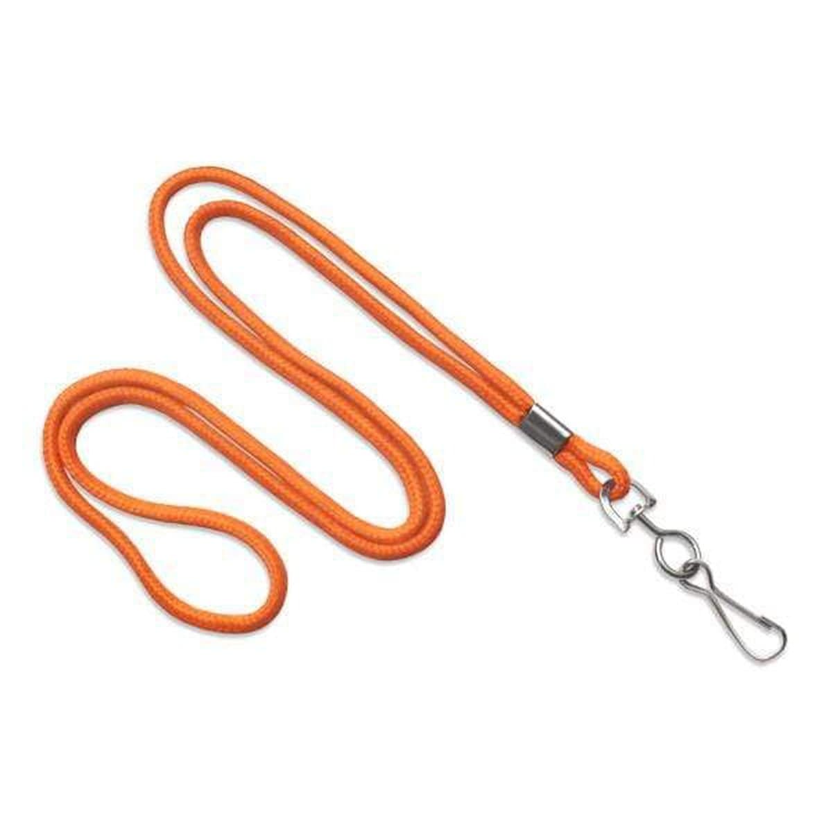 Orange Standard Non-Breakaway Lanyard with a Metal Swivel Hook (2135-300X) 2135-3005