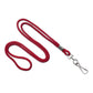 Red Standard Non-Breakaway Lanyard with a Metal Swivel Hook (2135-300X) 2135-3006