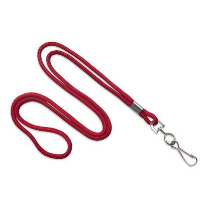 Round 1/8 Lanyard with Swivel Hook ID Badge Holder by Specialist ID, Packaged / Sold Individually