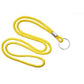 Yellow Round Lanyard w Steel Key / Split Ring (P/N 2135-310X) 2135-3109