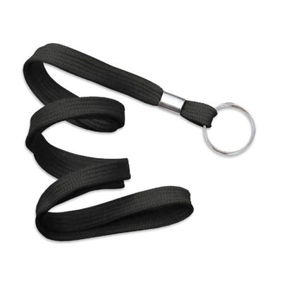 3/8" Flat Non-Breakaway Key Ring Lanyard (2135-365X)