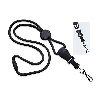 Heavy Duty 1/4" Round Lanyard with Detachable Swivel Hook 2135-457X