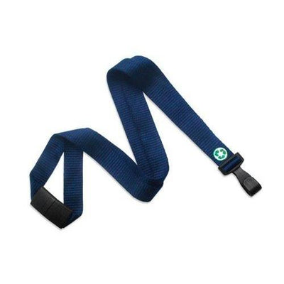 Earth Friendly Breakaway Bamboo Wide Flat Lanyard (2137-205X)