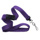 Purple Flat Wide Breakaway Lanyard with Swivel Hook (2138-500X) 2138-5013