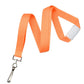 Neon Orange Neon Lanyard with Safety Breakaway Clasp - Bright Soft Lanyards 2138-504X 2138-5049