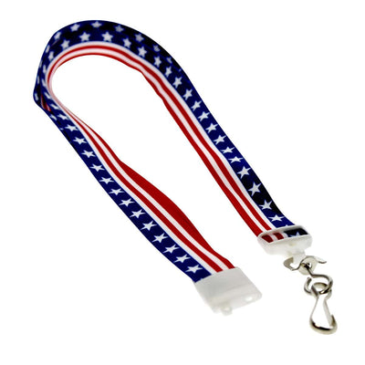 American Flag Breakaway Lanyard with Swivel Hook (P/N 2138-5081)