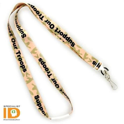 Support Our Troops Camouflage Lanyards 2138-5250