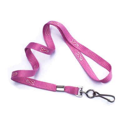 3/8" Awareness Lanyard with Pink Ribbon (P/N 2138-5288)