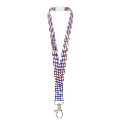 USA Plaid Breakaway 5/8" Lanyard with Lobster Hook (P/N 2138-5303)