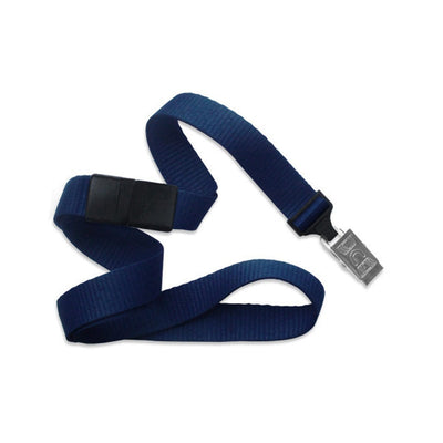 Wide 5/8" Breakaway Lanyard with Bulldog Clip (2138-600X)