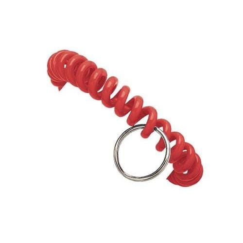 Red Wrist Coil With 7/8" Nickel-Plated Split Ring 2140-630X 2140-6306
