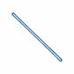 Royal Blue 9" Plastic Colored Worm Loop Straps (P/N 2410-210X) 2410-2102