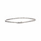 Nickel-Plated Steel Ball Chain, 4", No. 3 Bead Size (P/N 2450-1050) 2450-1050