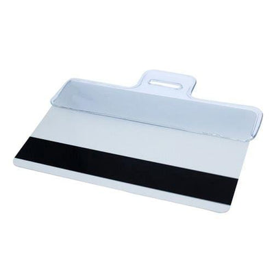 Horizontal Half Card Vinyl Holder with Slot (P/N 504-HC2)