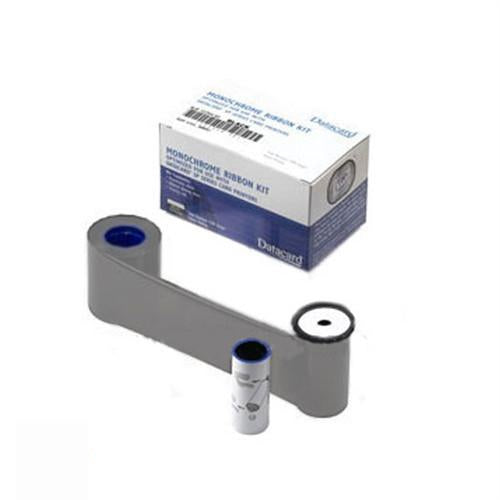 1+ Datacard 532000-006 Silver Monochrome Ribbon & Cleaning Kit 532000-006