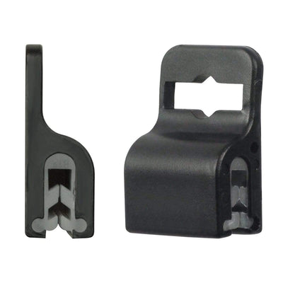 ID Card Holder No Hole Punch - Badge Gripper Clamp for Smart Cards and Chip Cards (5710-3050)