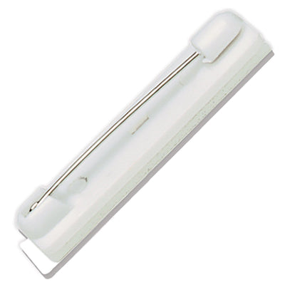 Safety Locking Adhesive Bar Pin - Badge & Craft Accessory 6920-3655