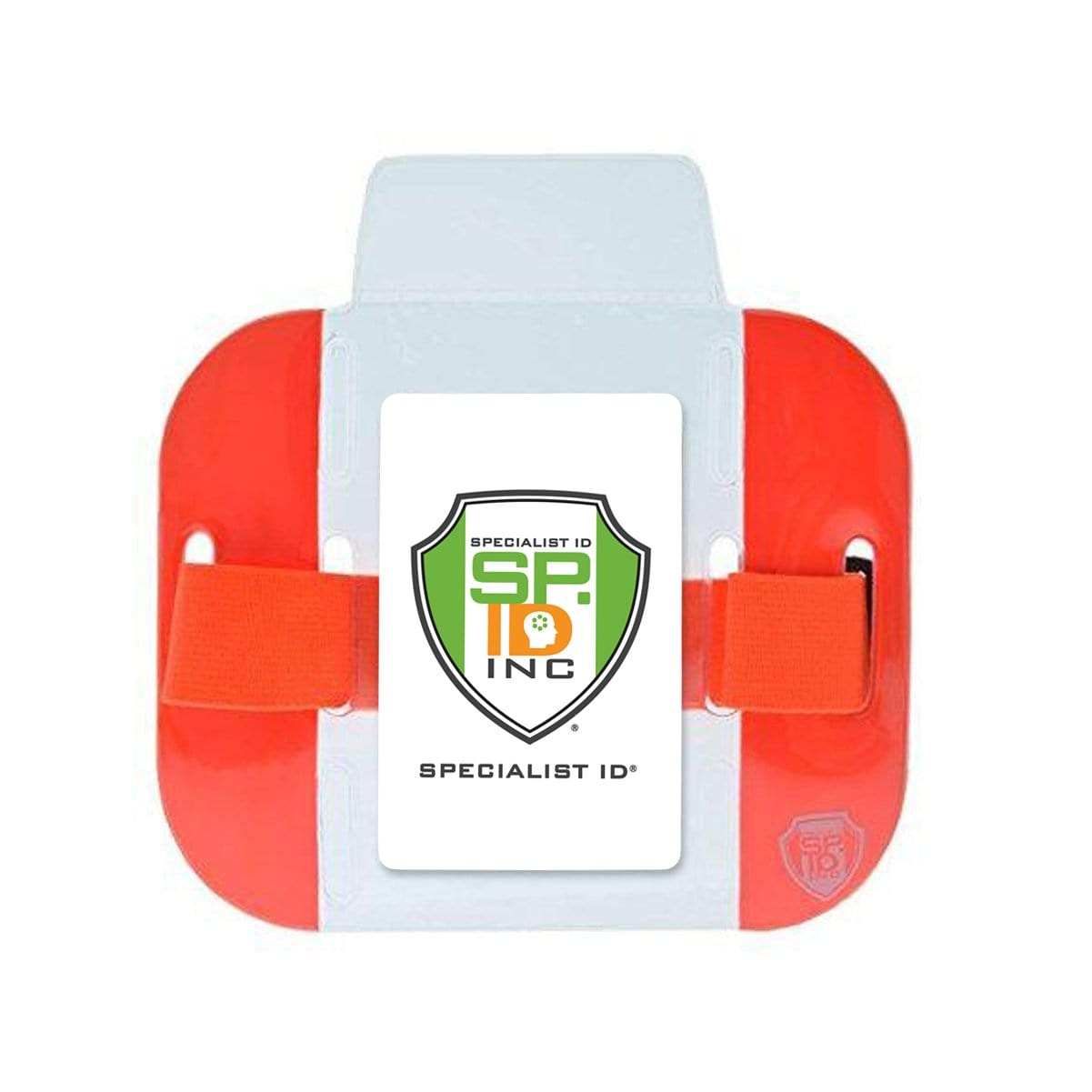 High Visibility Bright Neon Armband ID Card Badge Holders (AC-025)