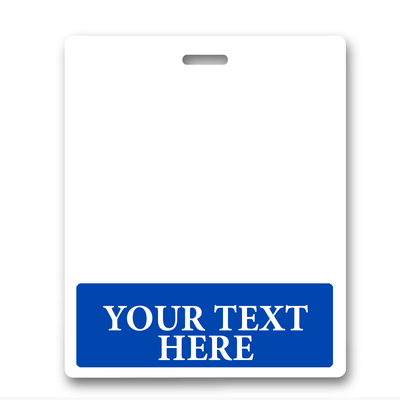 Oversized Custom Printed Horizontal XL Badge Buddy (Extra Large Size)