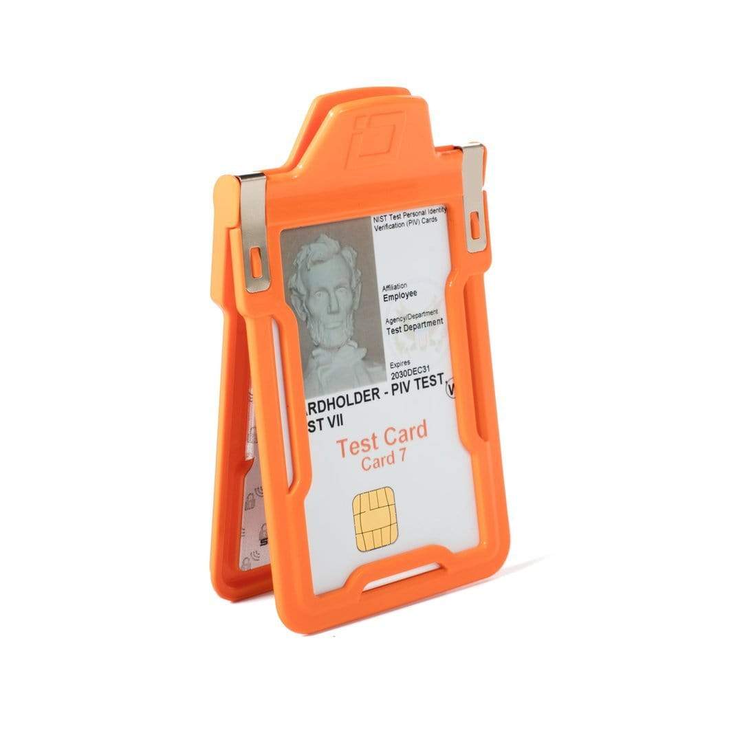 Orange Identity Stronghold IDSH1004-001B-002 Secure Badgeholder Classic IDSH1004-001B-002-ORG