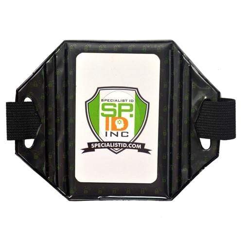 Black Identity Stronghold IDSH3005-001B Secure Badgeholder Shielded ArmBand IDSH3005-001B