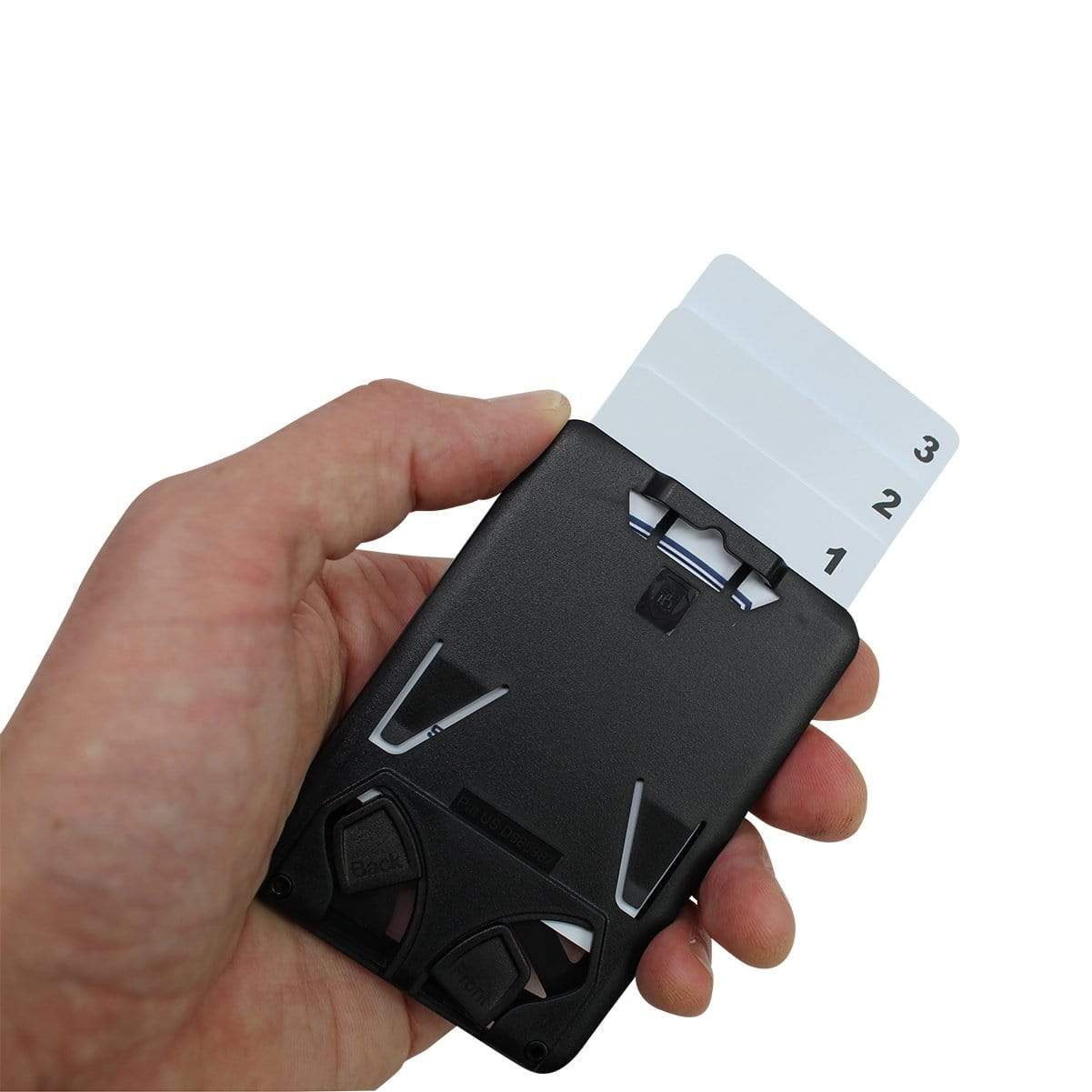 ID Badge Holder Reel Clip Retractable Carabiner Credit Card Holder