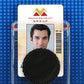 Heavy Duty Resealable Badge Holder with Adhesive Hook & Loop Back (PPP-1) PPP-1