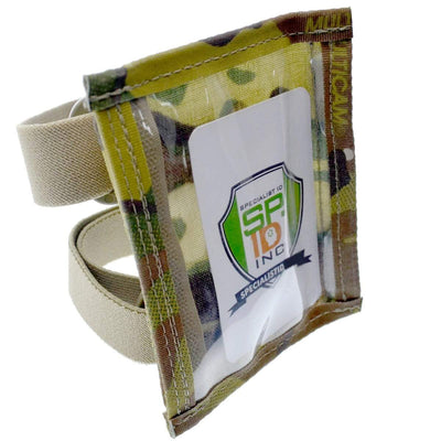 Raine Military ID Badge Armband Holder with Two Straps (SPID-1090)