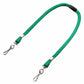 Green Kids Face Mask Lanyard / Hanger with Safety Breakaway Clasp - Short Length for Childrens Facemasks SPID-2330-GREEN