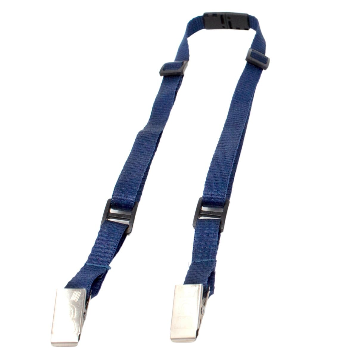 Navy Blue Adjustable Length Face Mask Lanyards with Safety Breakaway Clasp (2140-531X) 2140-5314