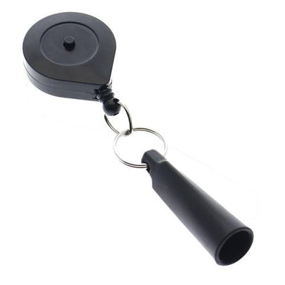 Retractable Pen & Pencil Holder with Stay-Open Ratchet Reel (SPID-3220)