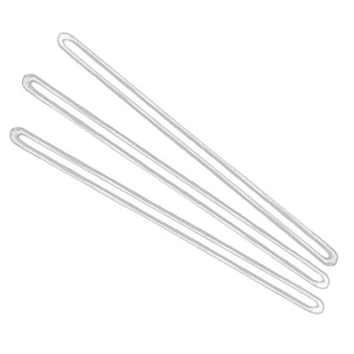 Plastic Loop Straps for Luggage Tags, Asset Labels and ID Badge Holders, 6 Inch (2410-2000)