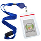 Blue 5 Pack - Cruisin Through Life™ Retractable Badge Holders - Great for Your Cabin Cards (Family Pack) SPID-9100-ROYAL